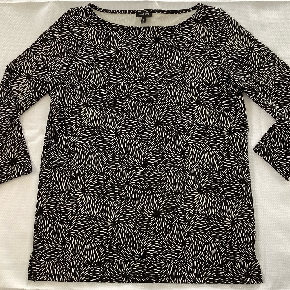 Talbots Stretch Jersey Top